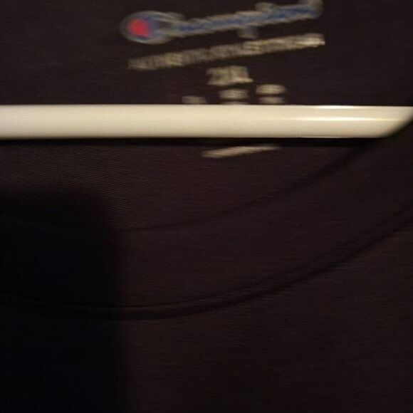 Champion Tshirt Men Sz XXL Black Short Sleeve Authentic Activewear Logo Athleisu - Picture 2 of 3